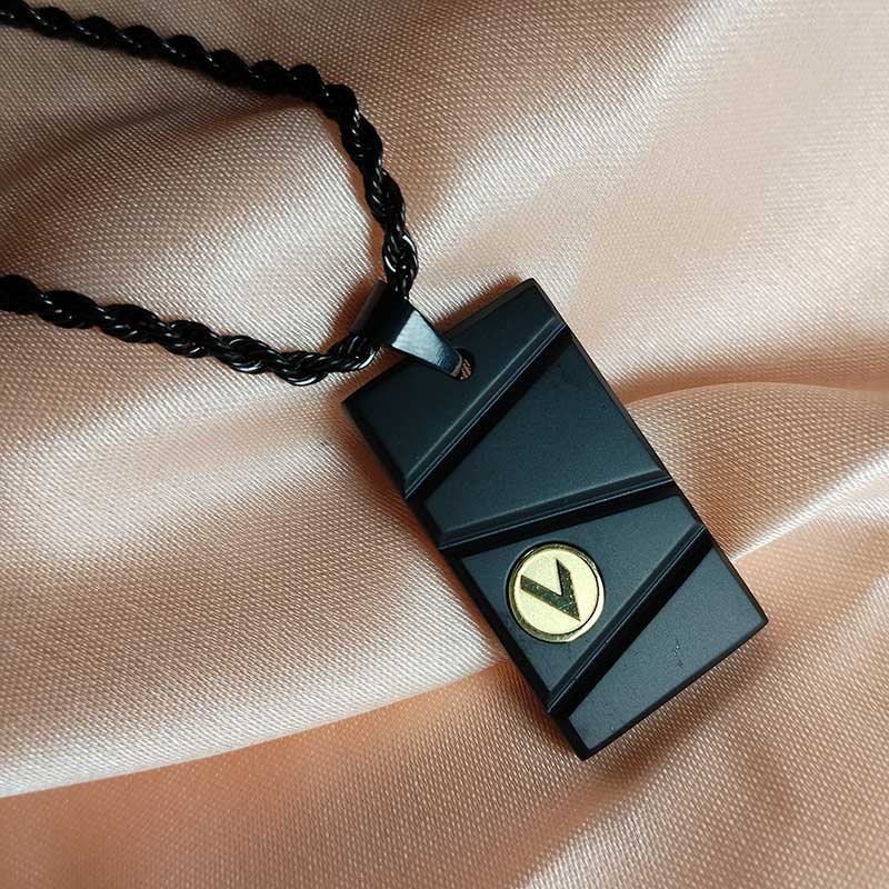 Victory Golden Dog Tag Pendants for Men's